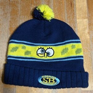 SpongeBob SquarePants Navy and Yellow Knit toque